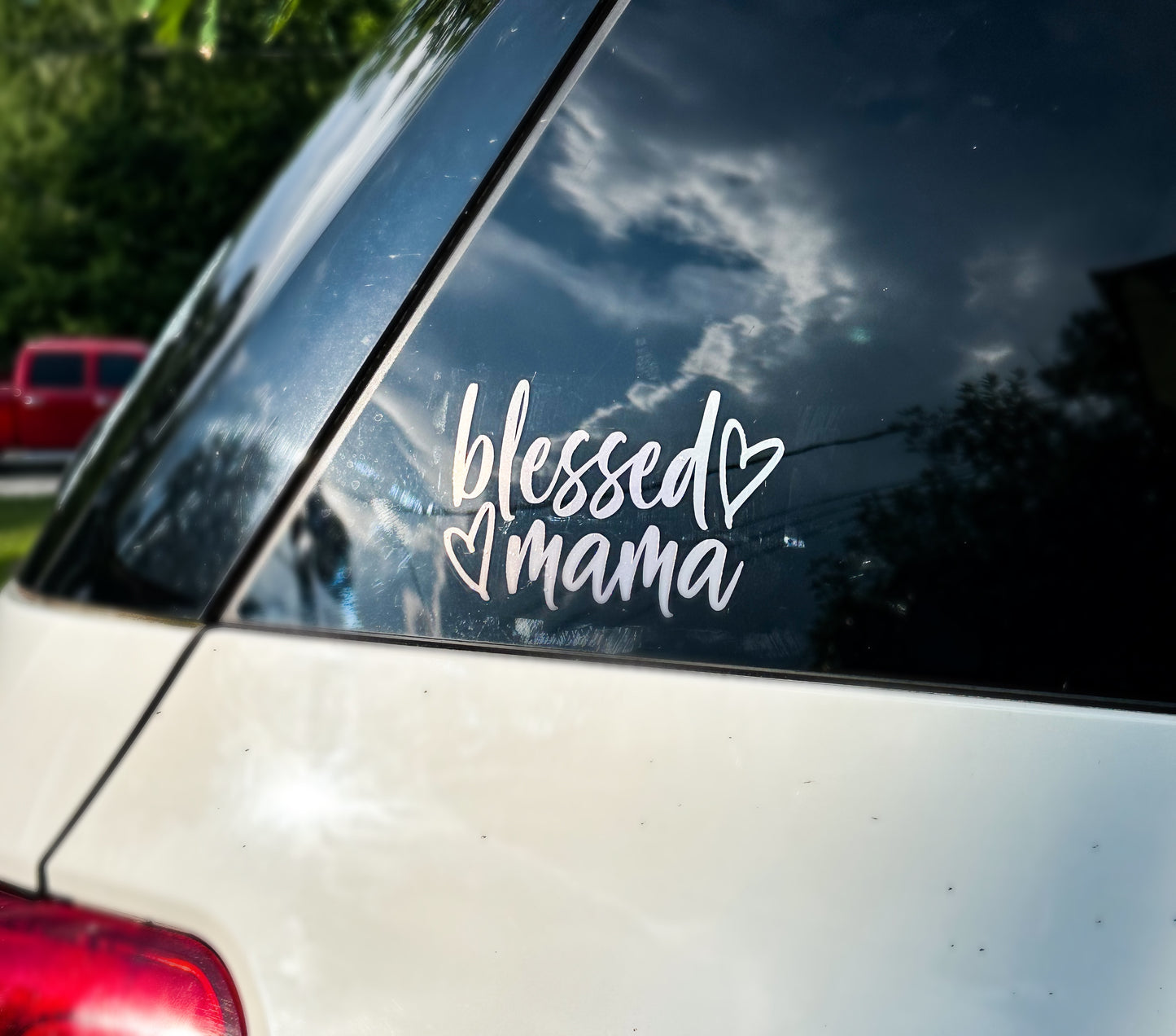 Vinyl Decal - Blessed Mama