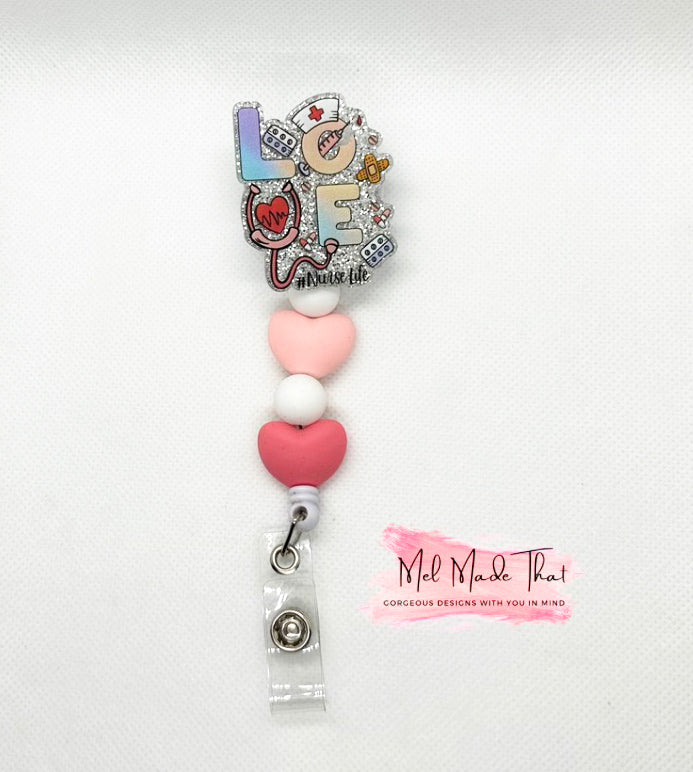 Badge Reel - Love #NurseLife