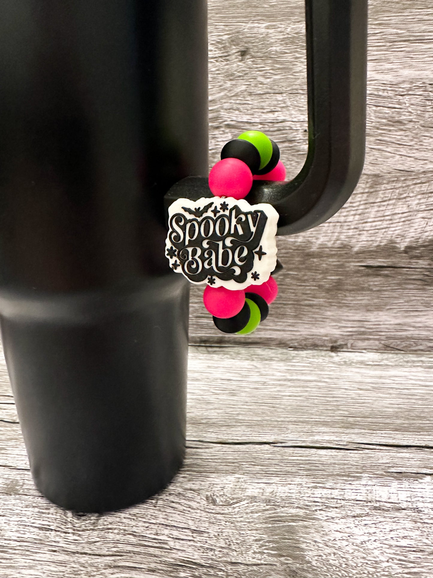 Spooky Box - Spooky Babe Pen, Cup Charm & Wine Stopper - Perfect Gift for your Boo!