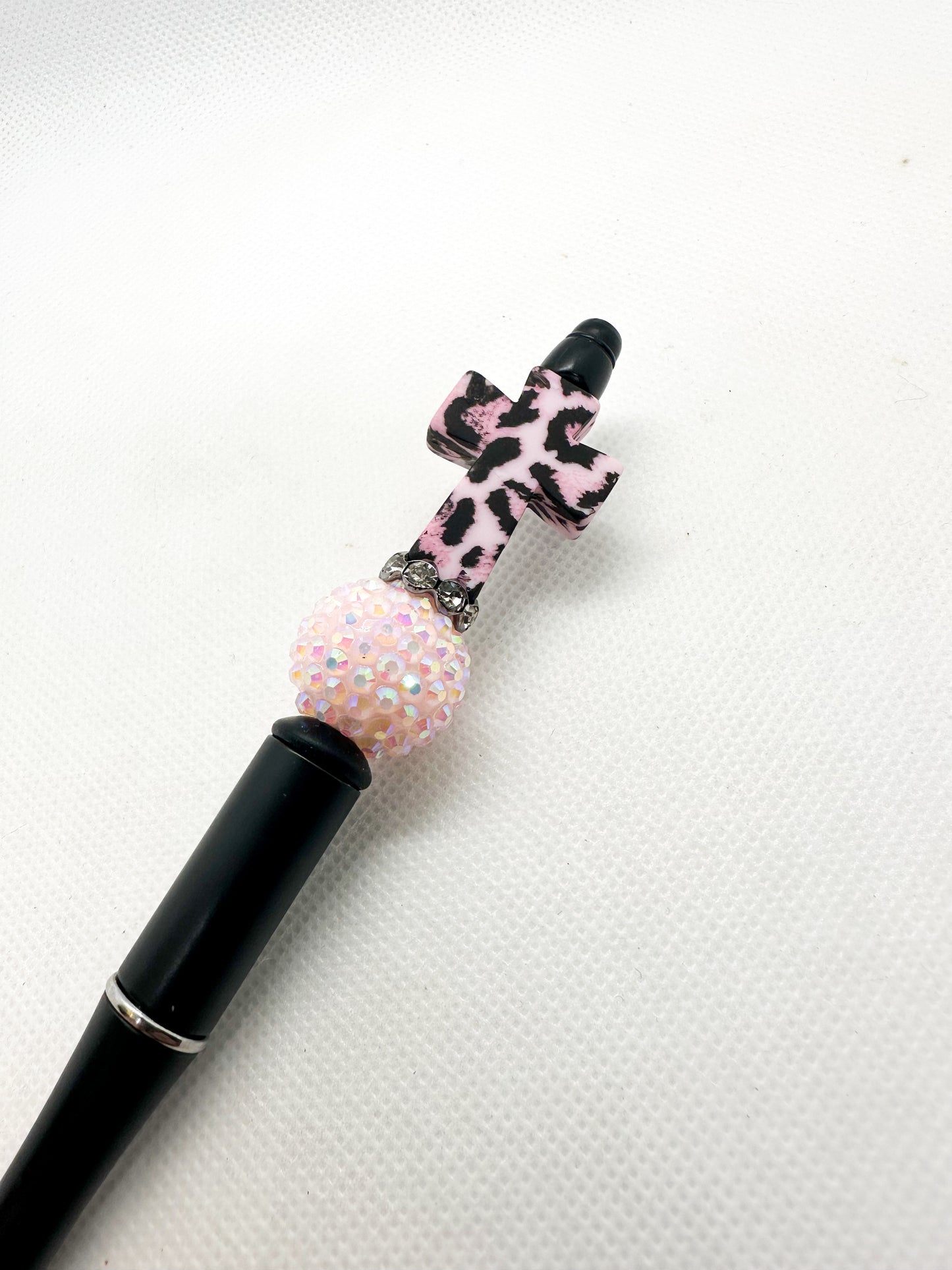 Beaded Pens - Inspirational - Christian - Religious - Fear Not - Cross - Faith Over Fear - Pray - Be Brave - Scripture
