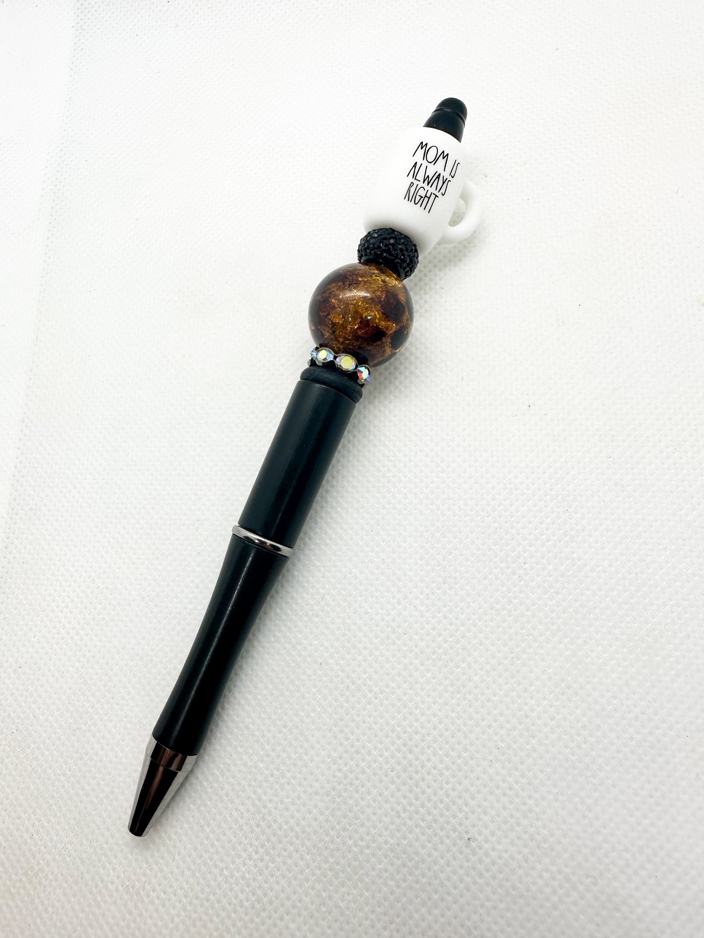 Beaded Pens - Mama Coffee