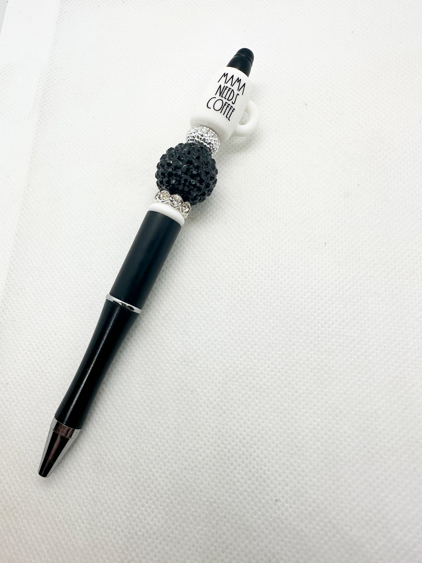 Beaded Pens - Mama Coffee