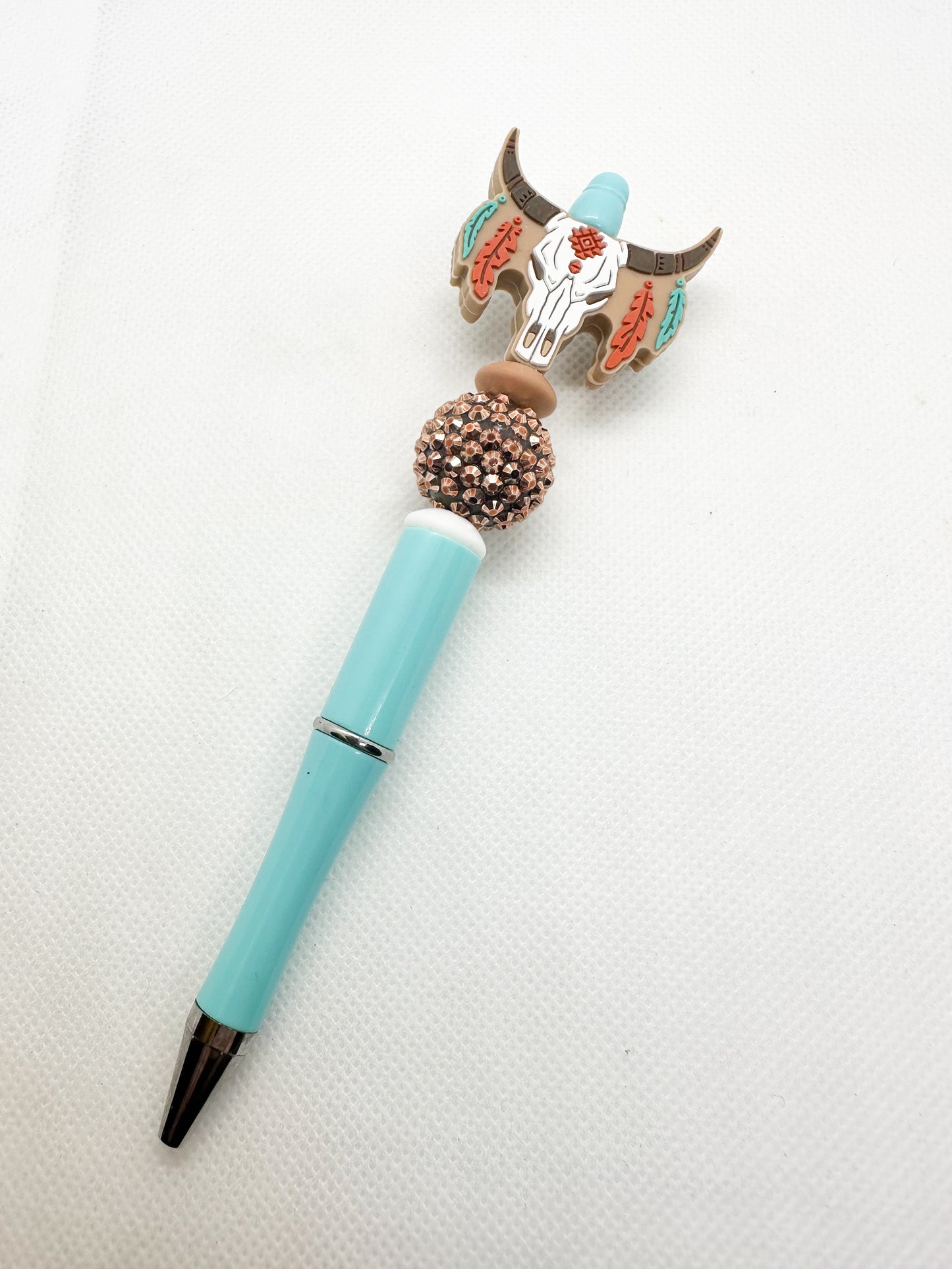 Beaded Pens - Western - Cow - Highland - Longhorn