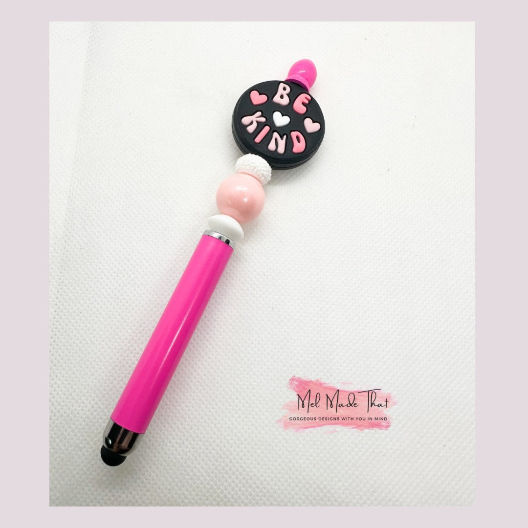 Stylus Pens - Smiley Face - Be Kind - Rainbow - Butterfly