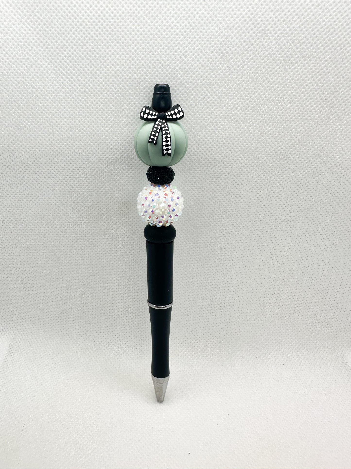 Beaded Pens - Pumpkins with Bows