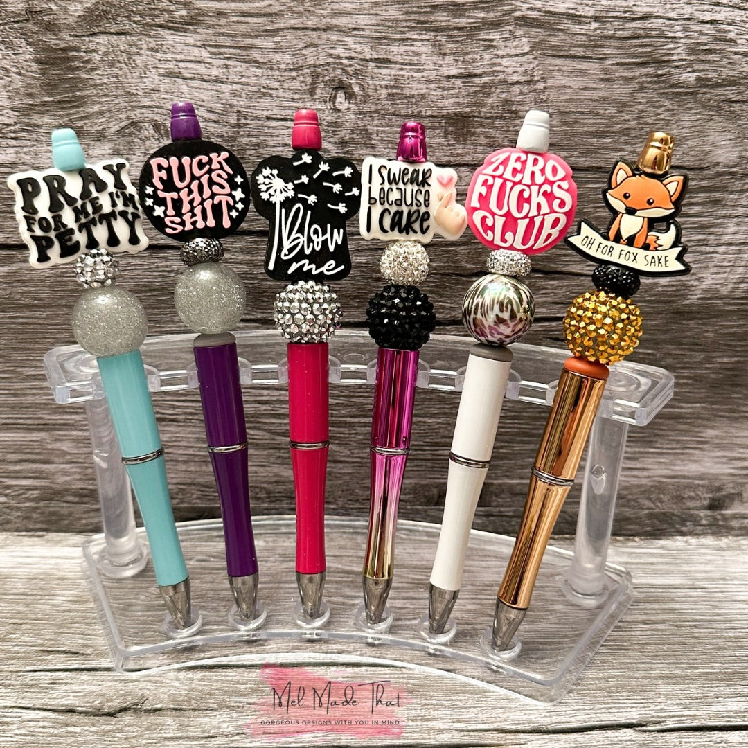 Beaded Pens - Sassy - Snarky - Adult