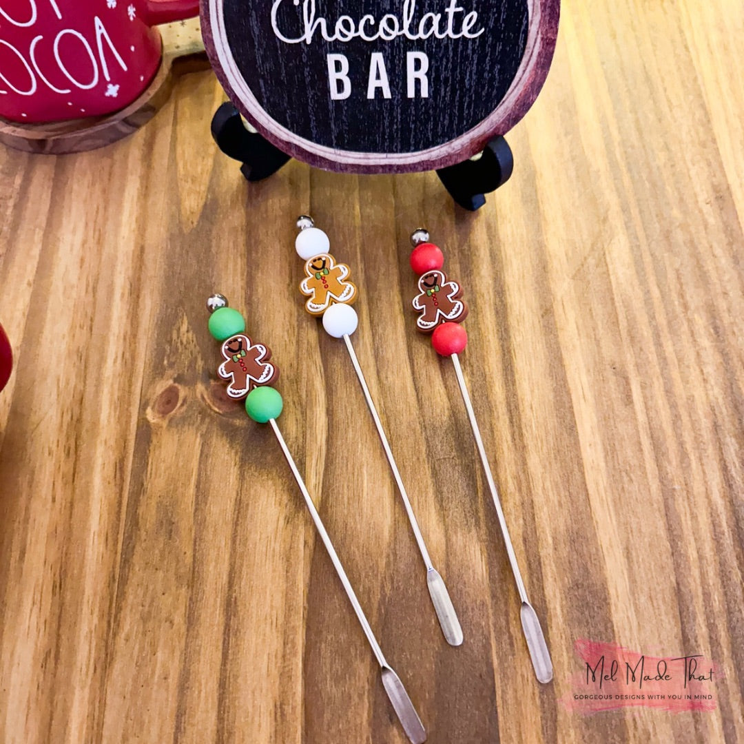 Drink Stirrer - Gingerbread