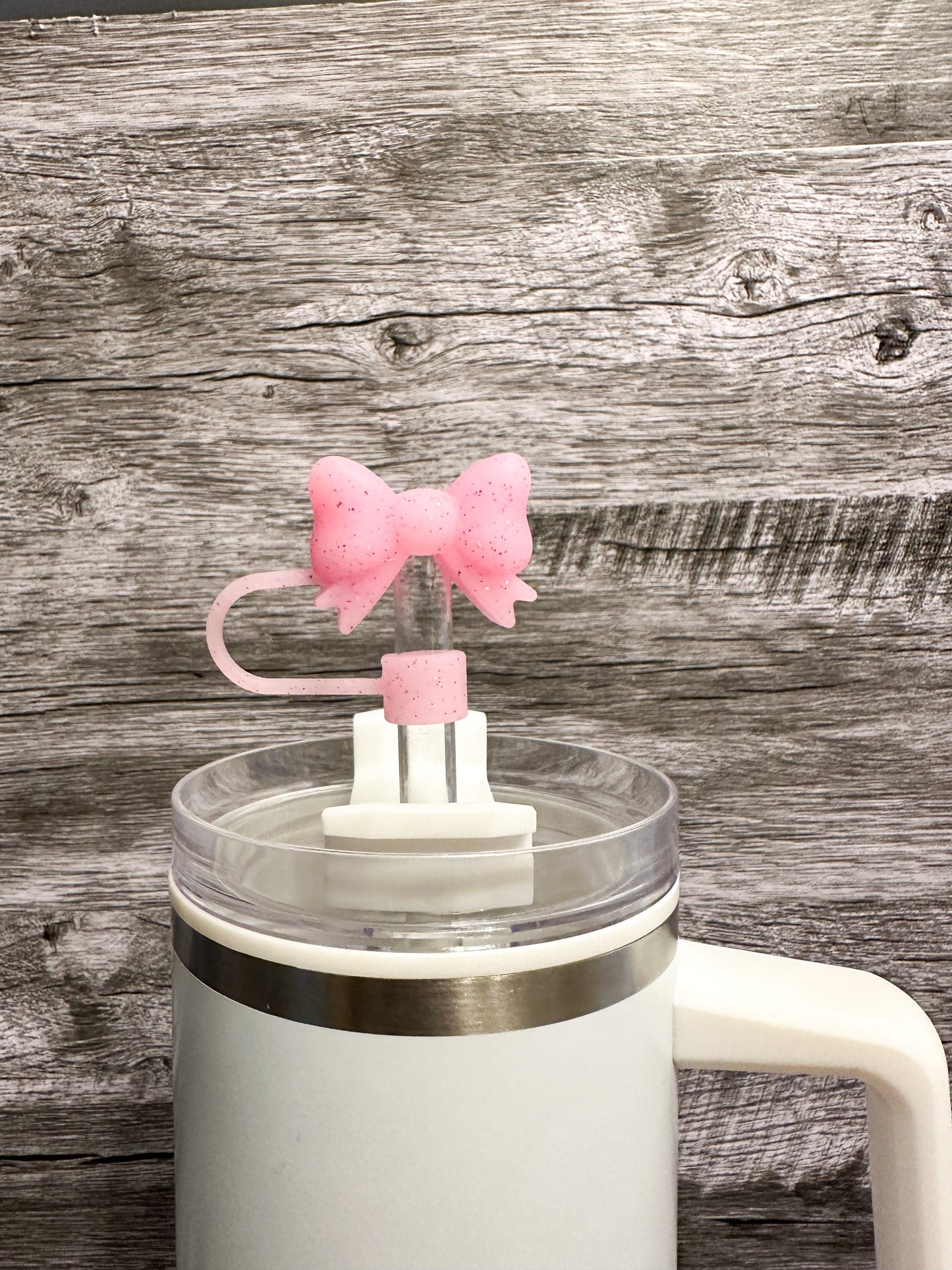 Pink Christmas Tumbler Accessories