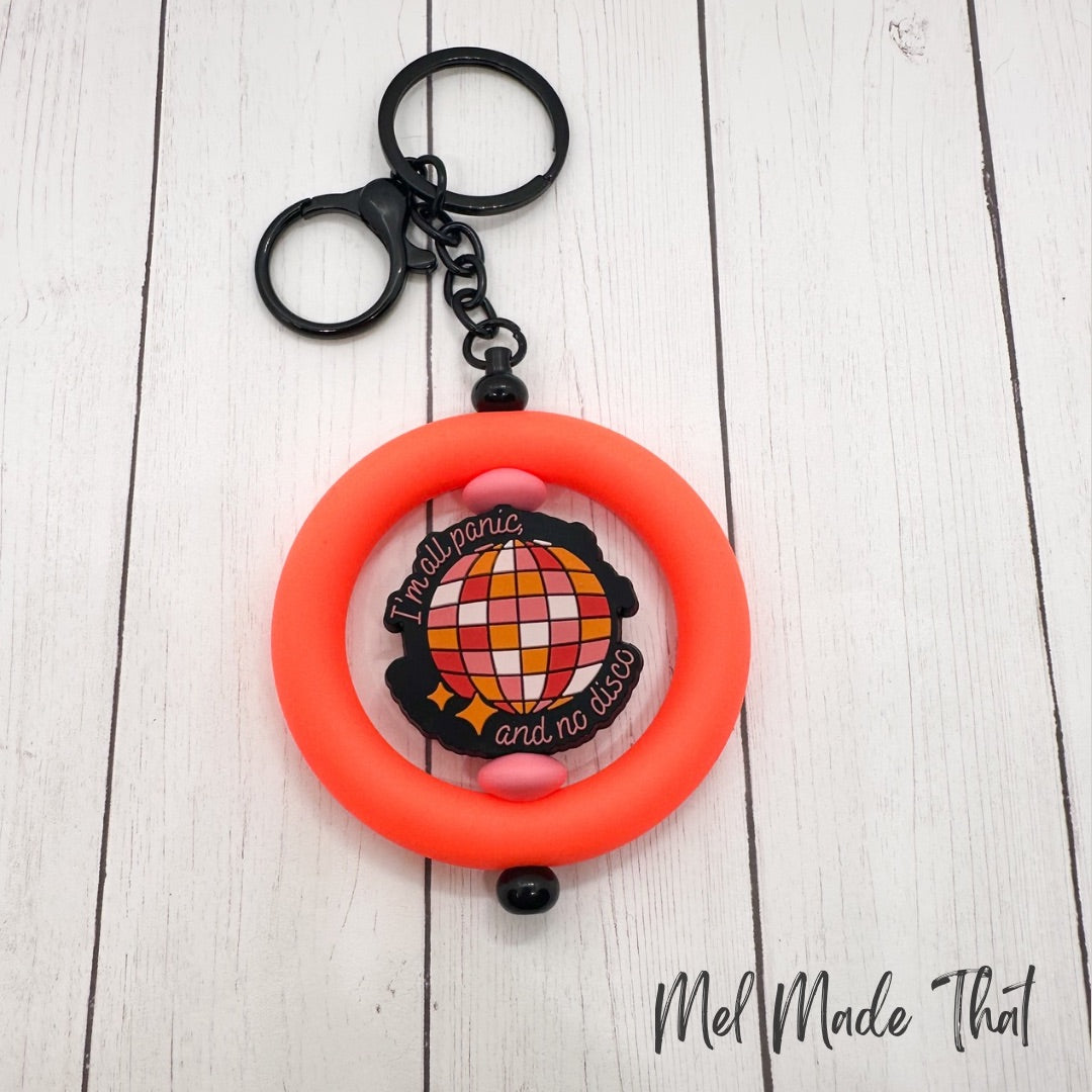 All Panic No Disco Keychain