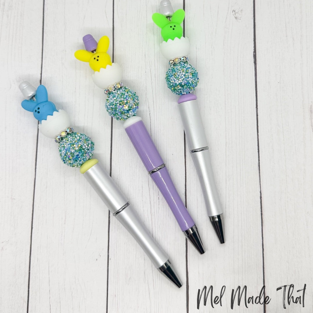 Peep Easter Beaded Pens