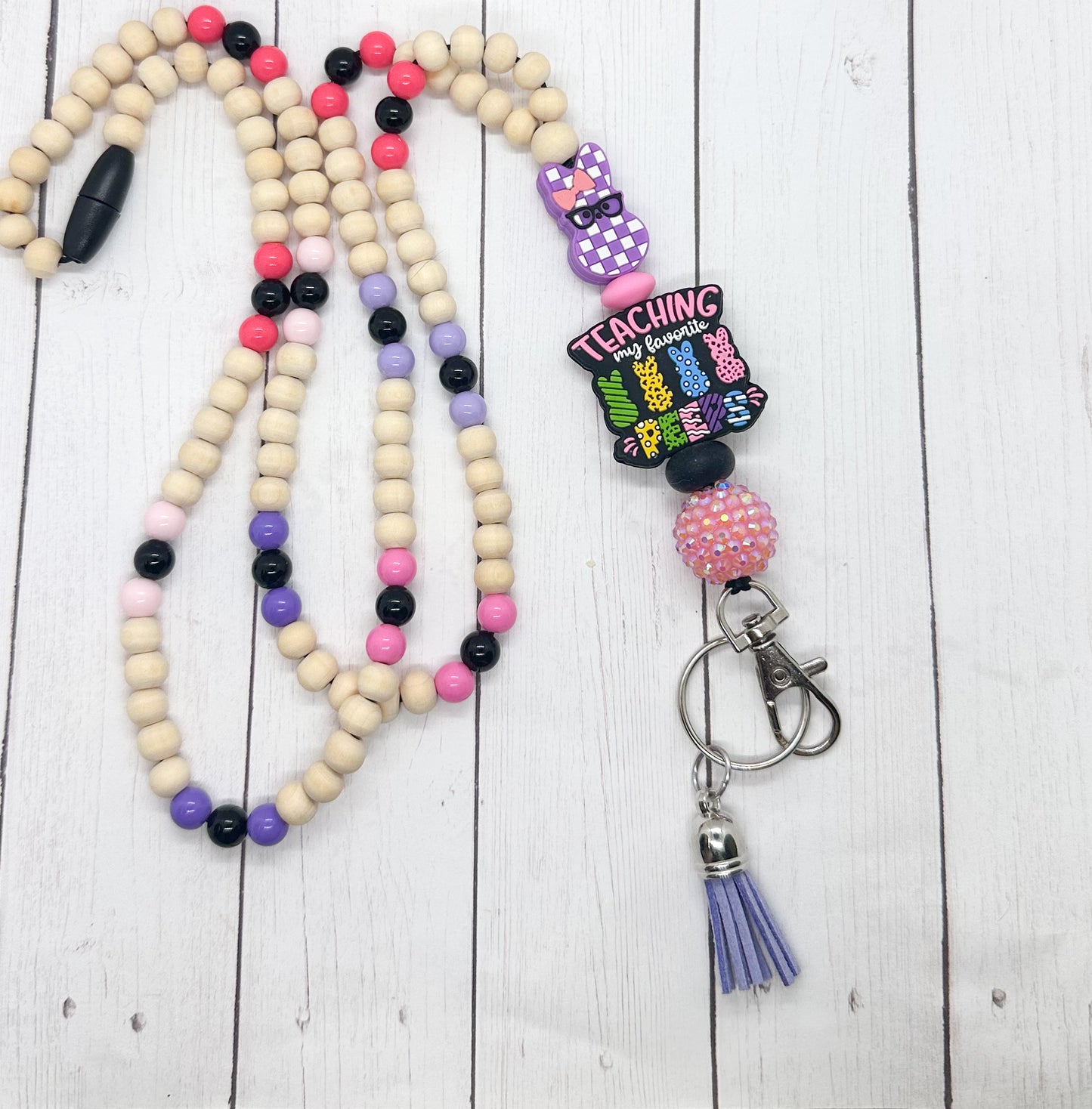 Easter - Teaching My Favorite Peeps LANYARD