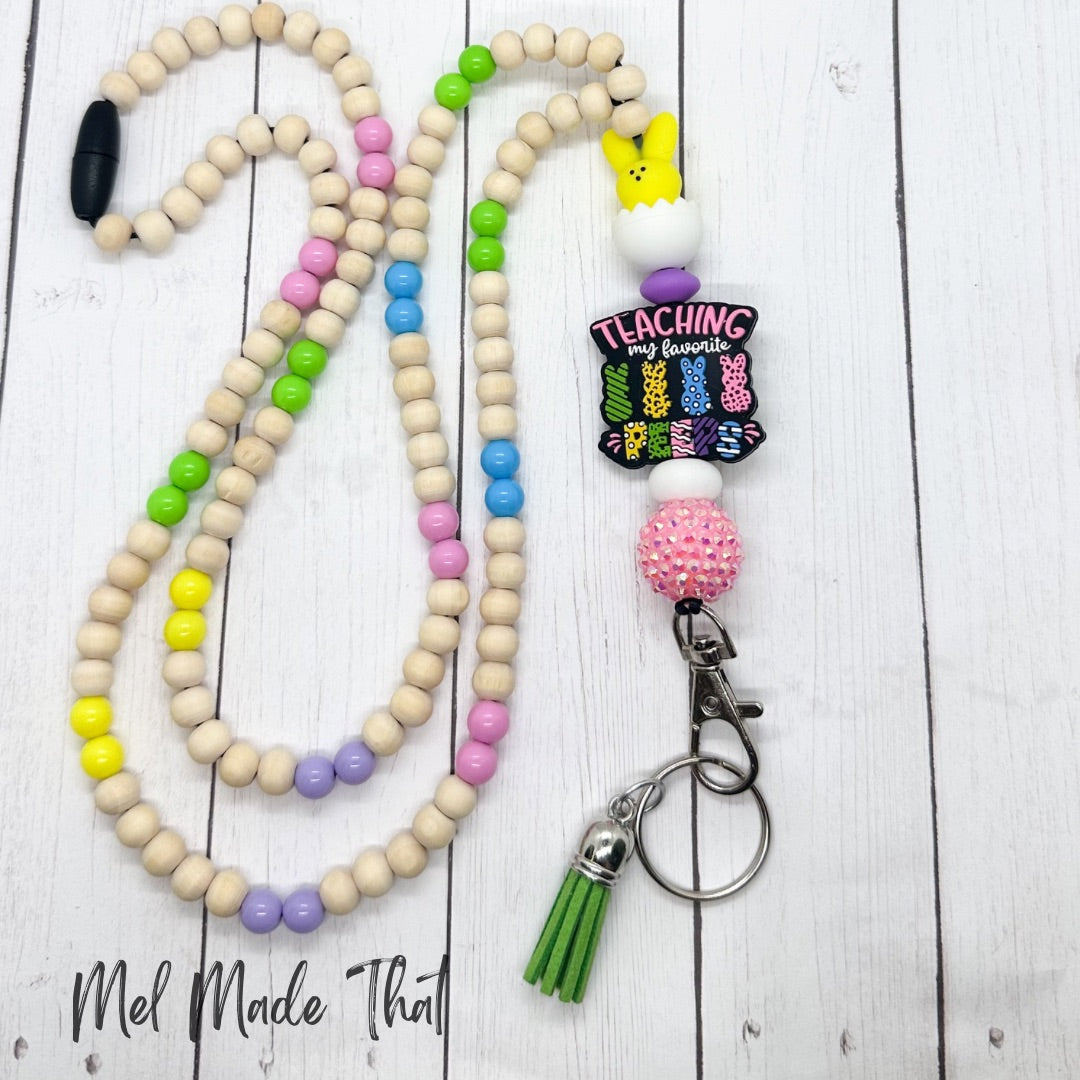 Easter - Teaching My Favorite Peeps LANYARD