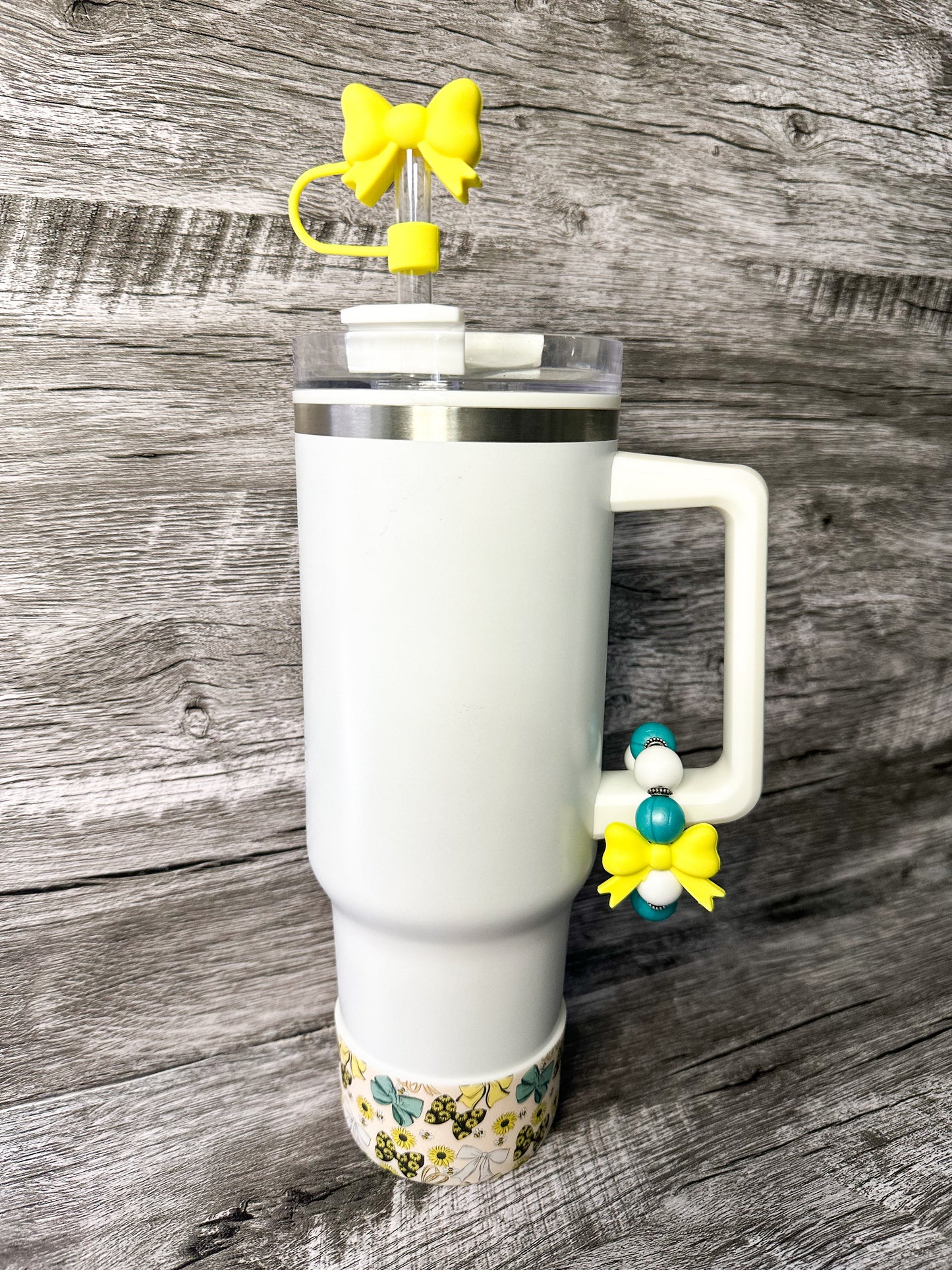 Sunflowers and Bows Tumbler Accessories