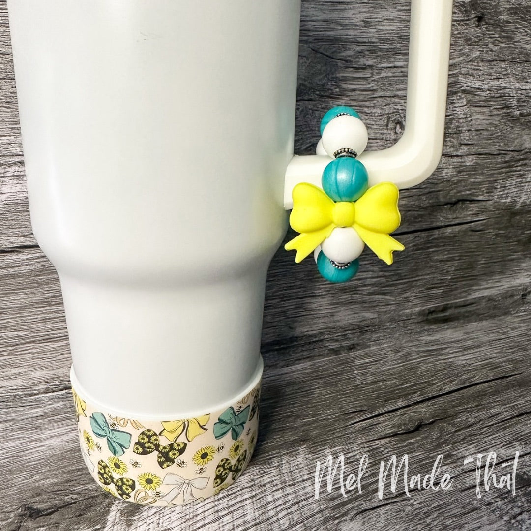 Sunflowers and Bows Tumbler Accessories