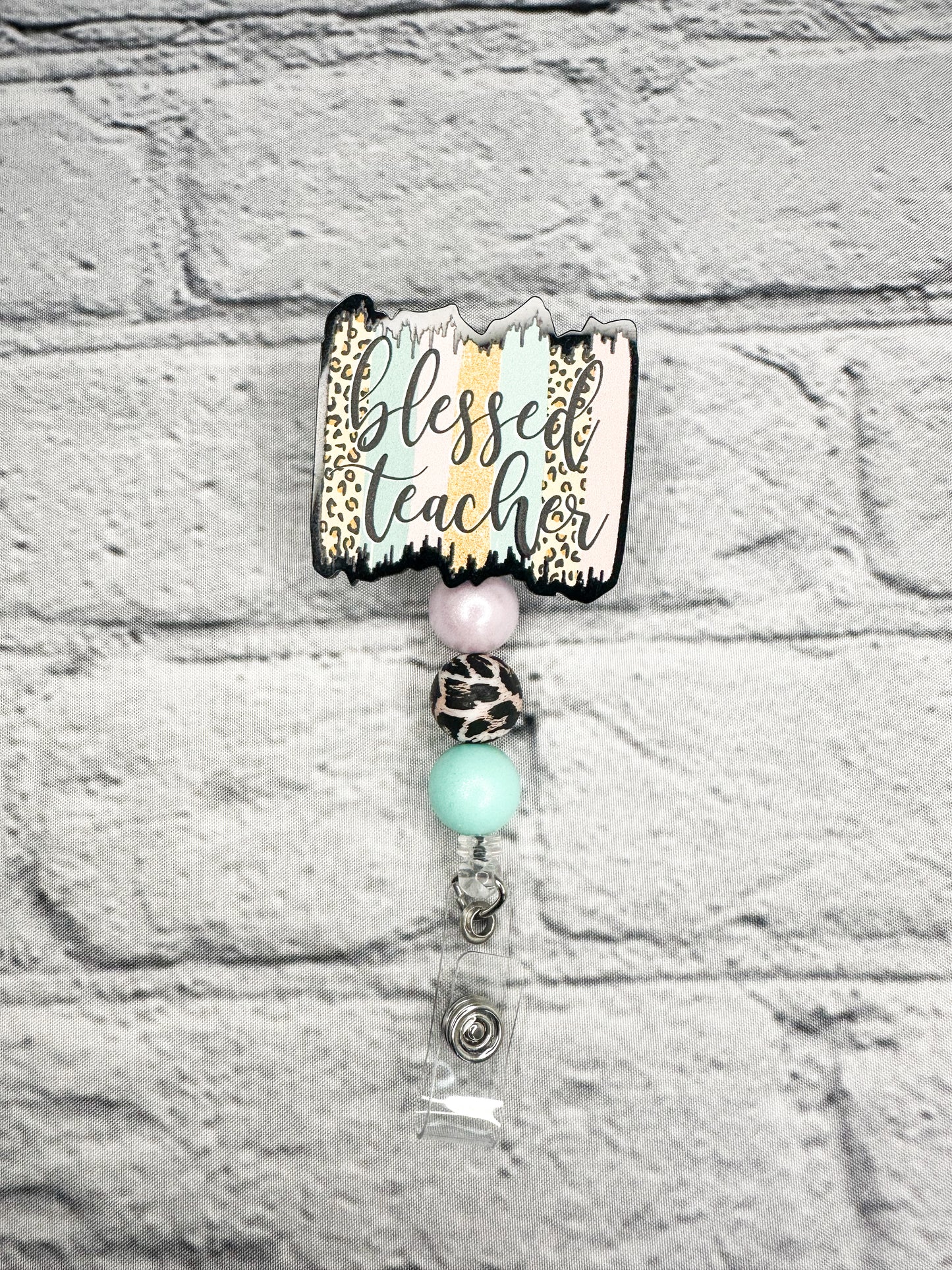 Blessed Teacher - Badge Reel