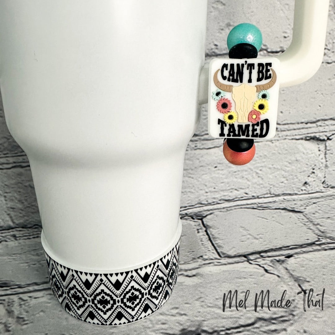 Can't Be Tamed - Western Tumbler Accessories