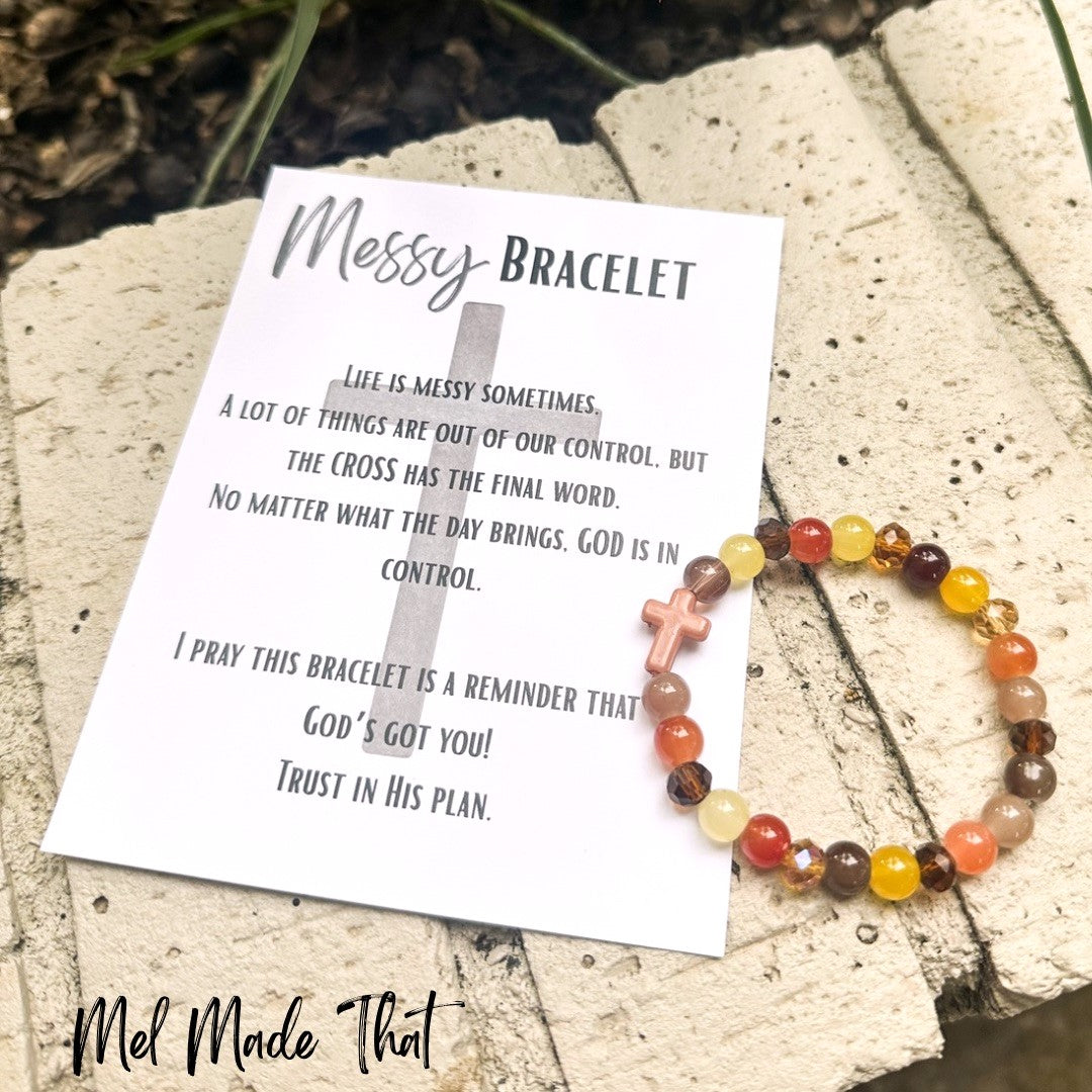 Messy Bracelet - Fall Colors