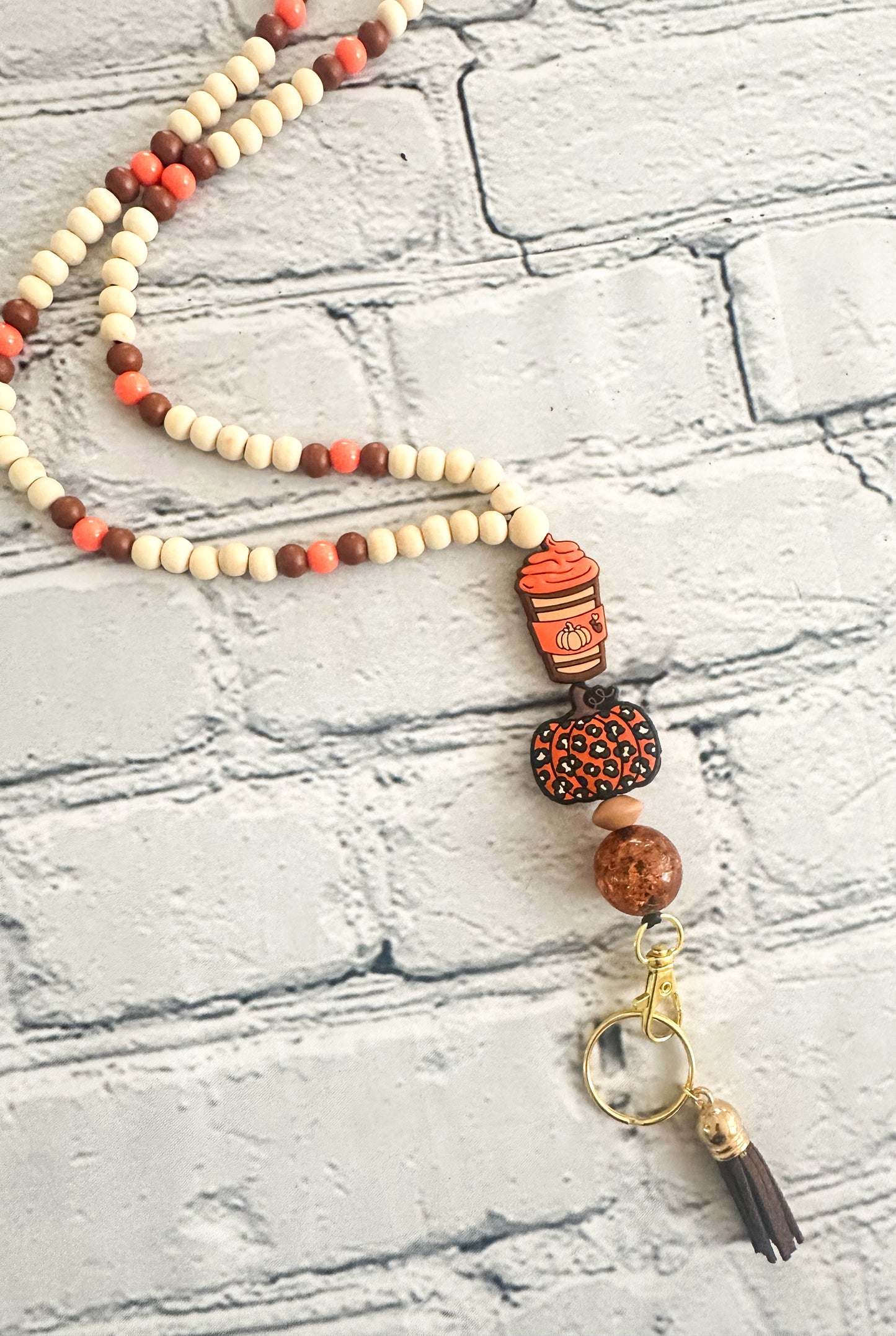 Drink/Leopard Pumpkin - LANYARD