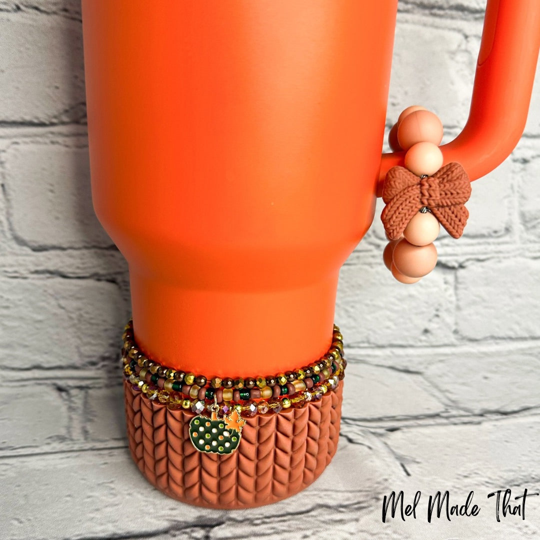 Brown Sweater | Fall Tumbler Accessories