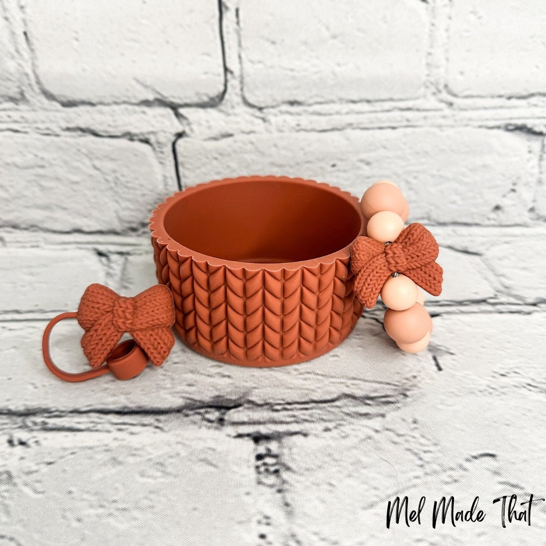 Brown Sweater | Fall Tumbler Accessories