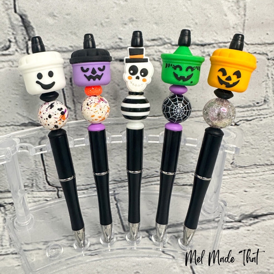 Halloween Beaded Pens