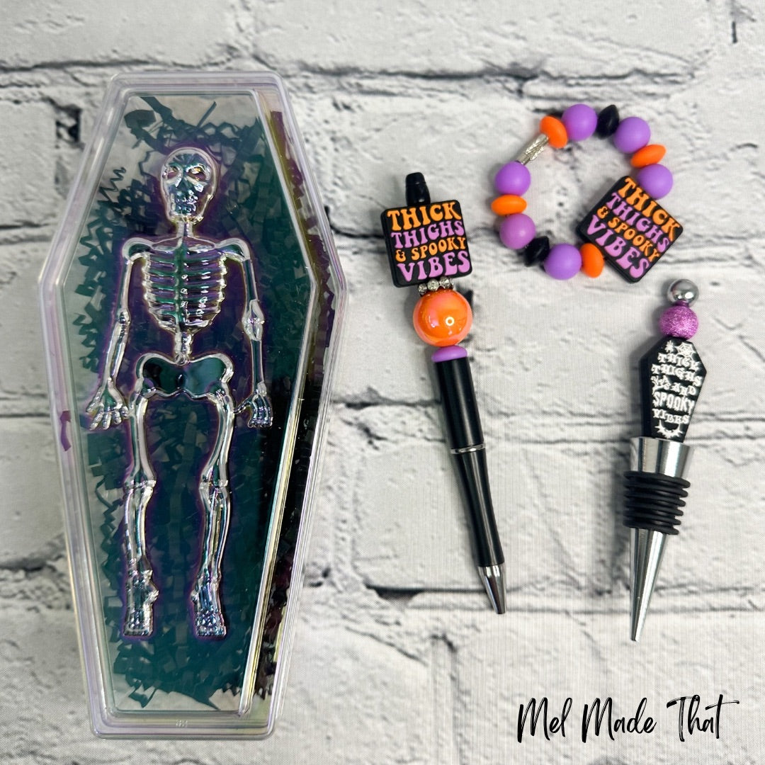 Thick Thighs Spooky Vibes Boo Box