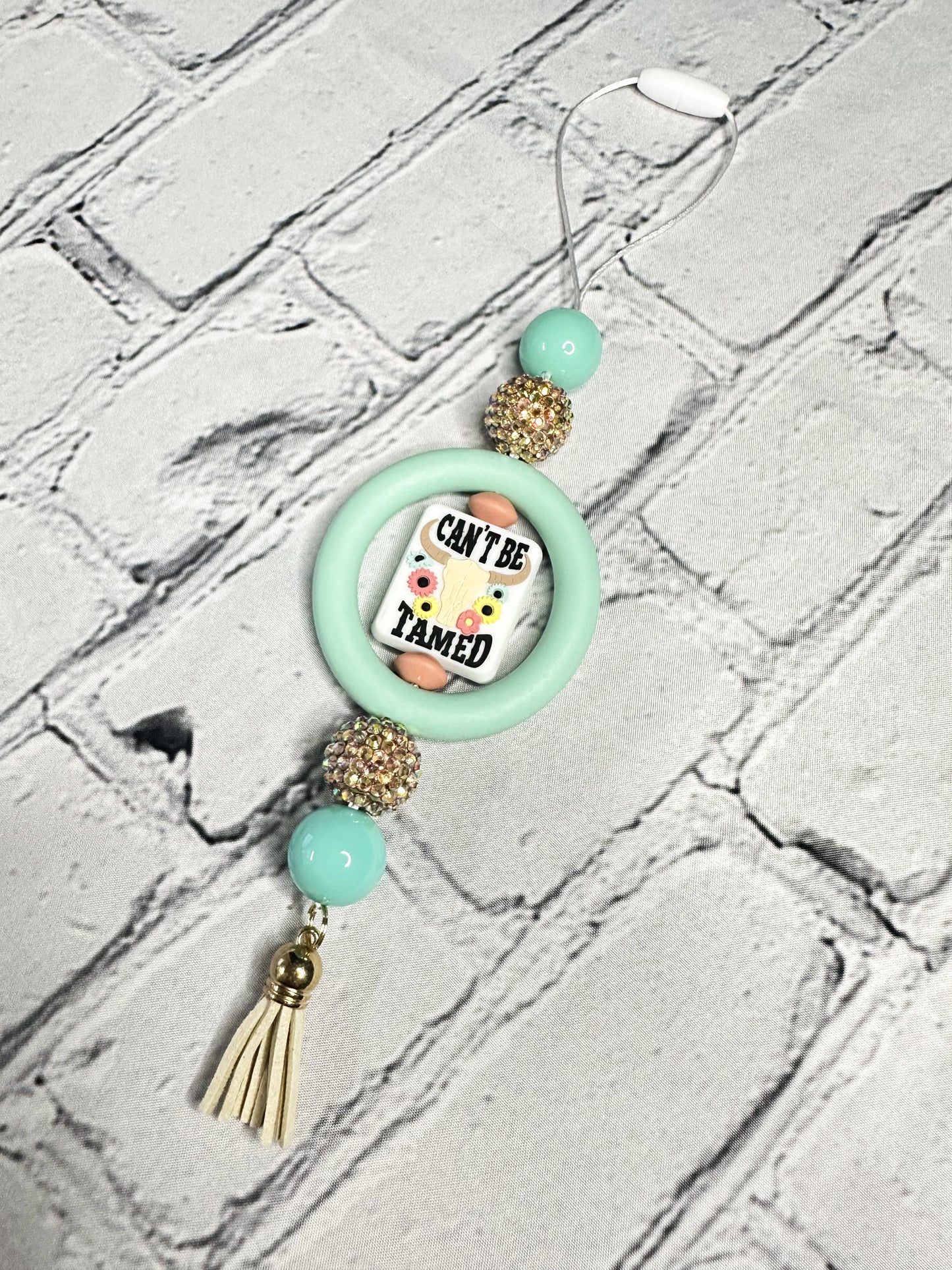 Can't Be Tamed - CAR CHARM {for Rearview Mirror}