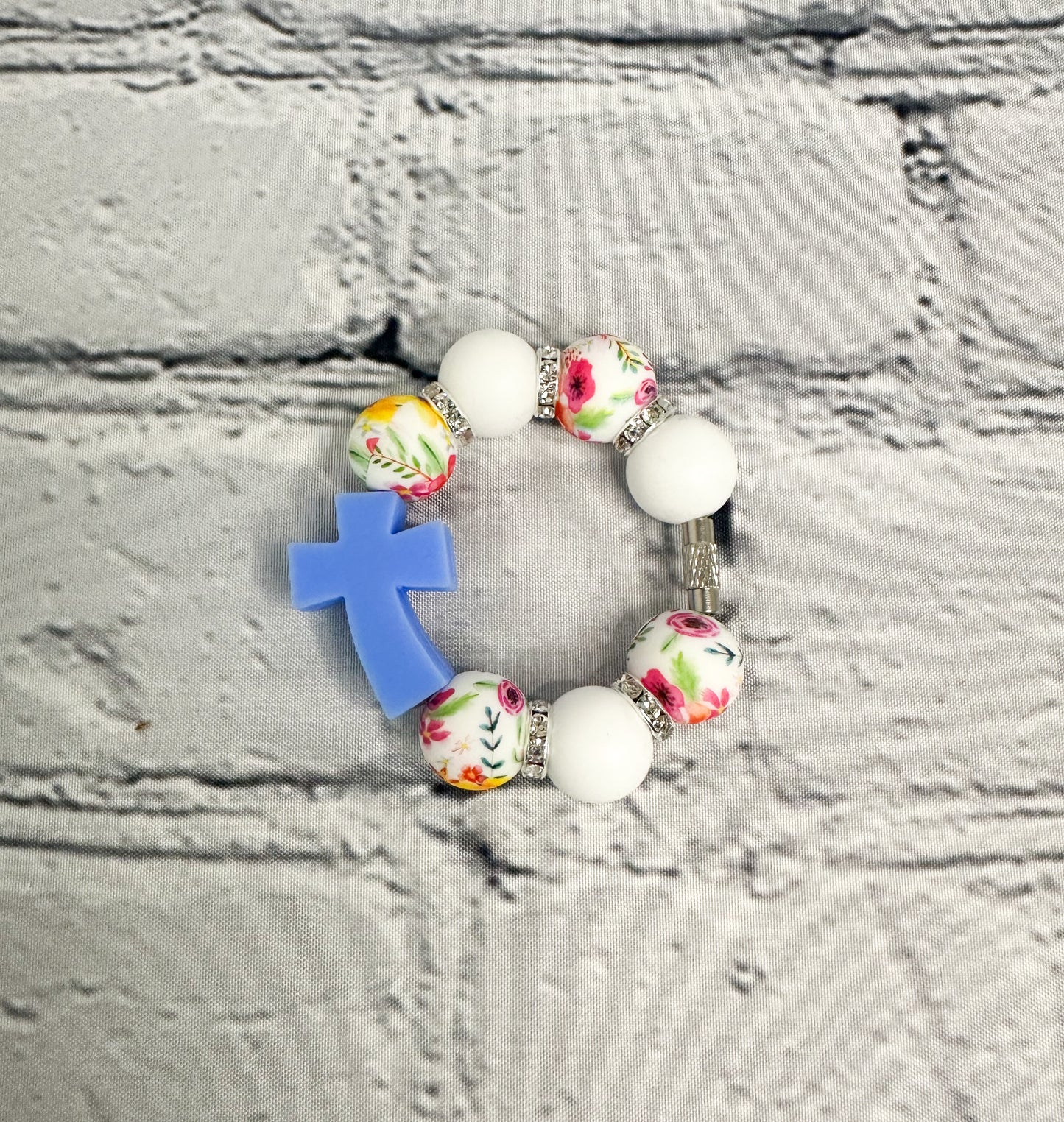 Blue Cross - Cup Charm