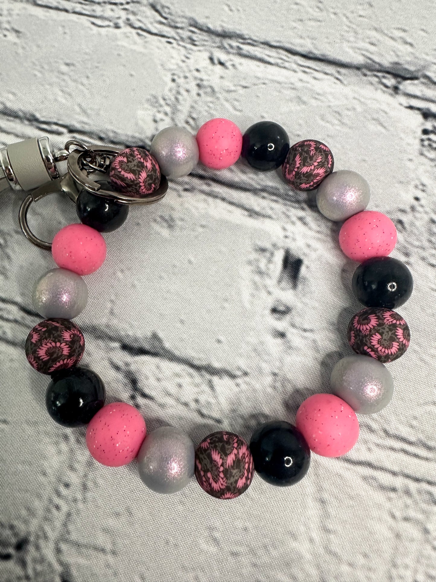 Concho Studded Leopard Print - WRISTLET