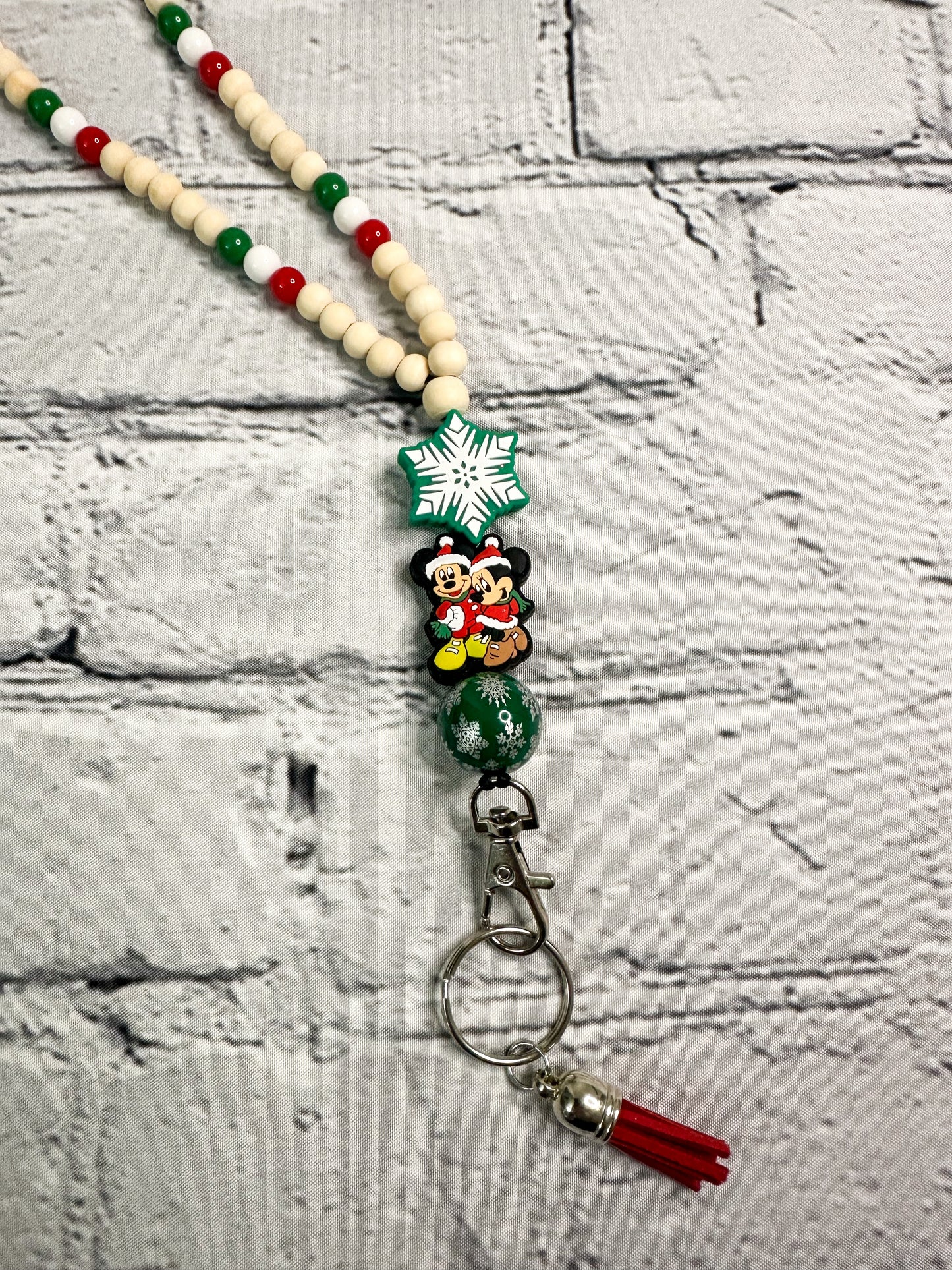 Mickey & Minnie Christmas - LANYARD