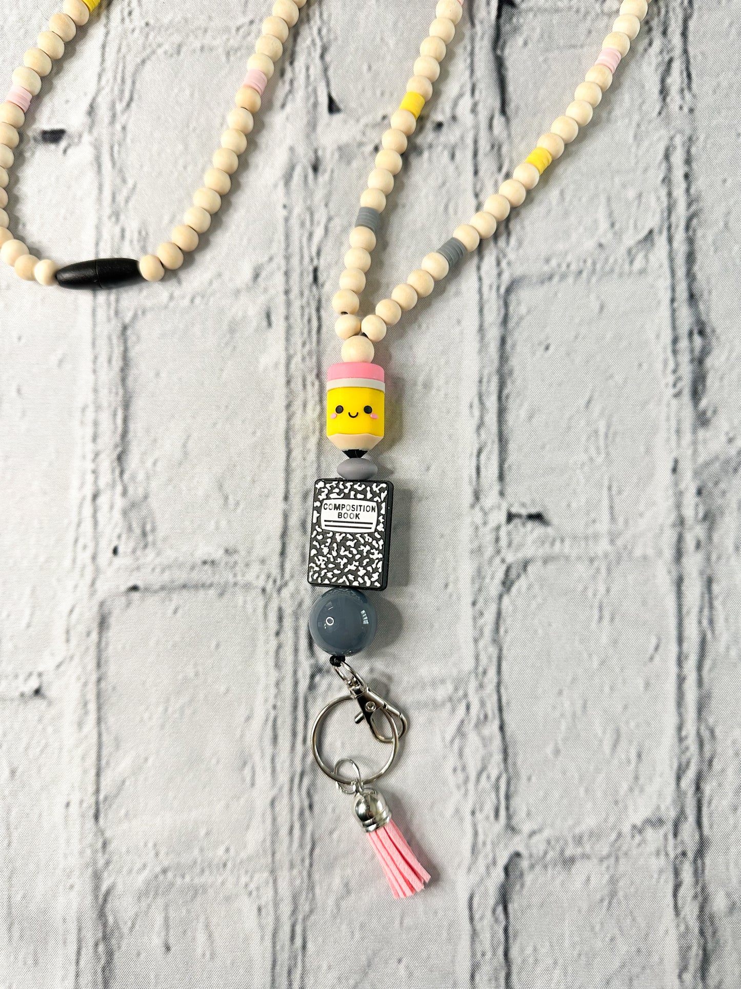 Pencil/Notebook - Lanyard
