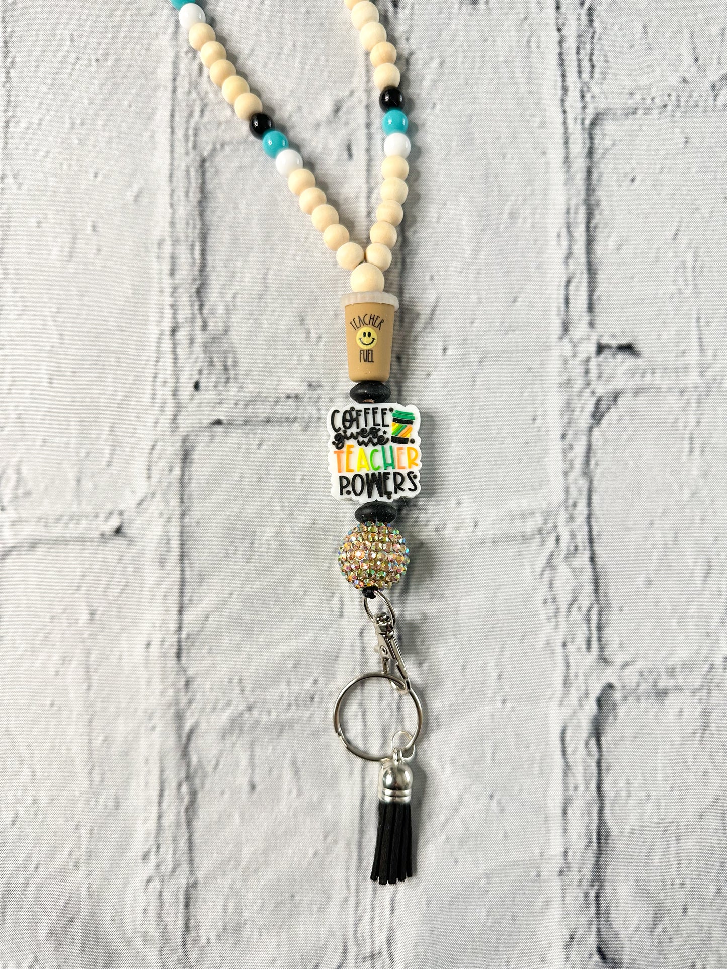 Coffee Gives Me Teacher Powers - Lanyard