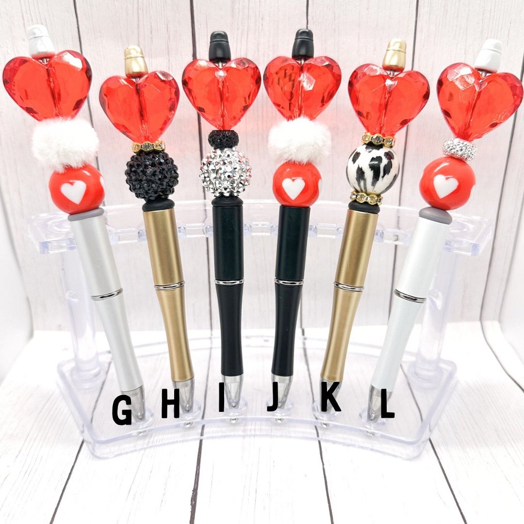Valentine - BEADED PEN