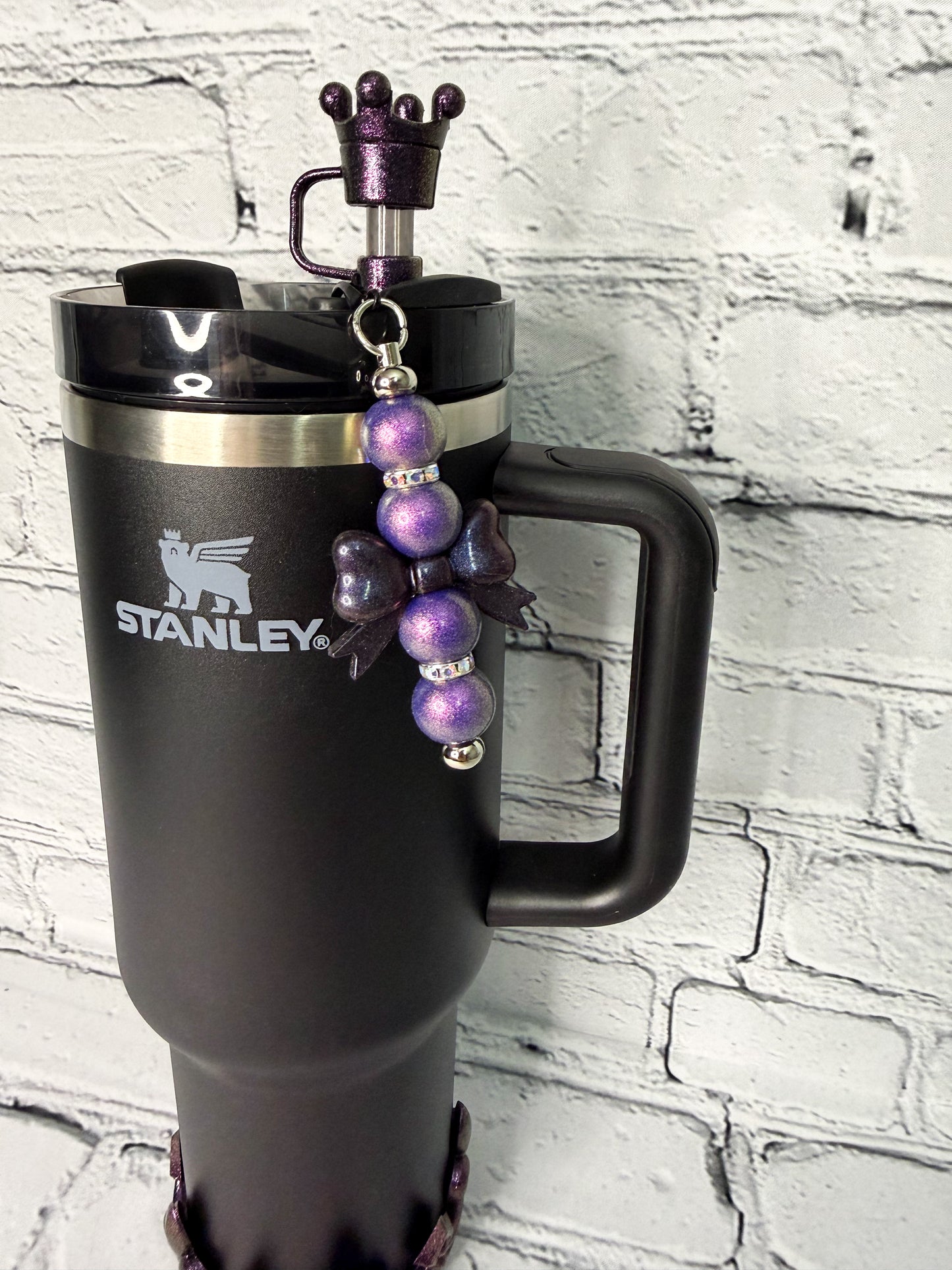 Chroma Crown & Bow - Tumbler Accessories