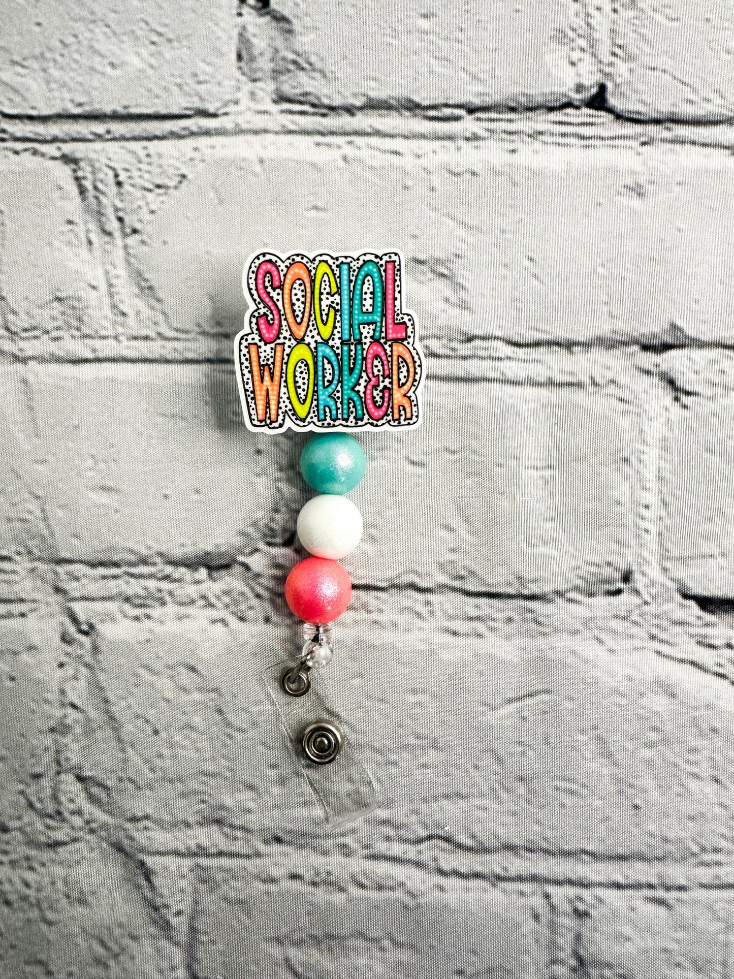 Social Worker - Badge Reel