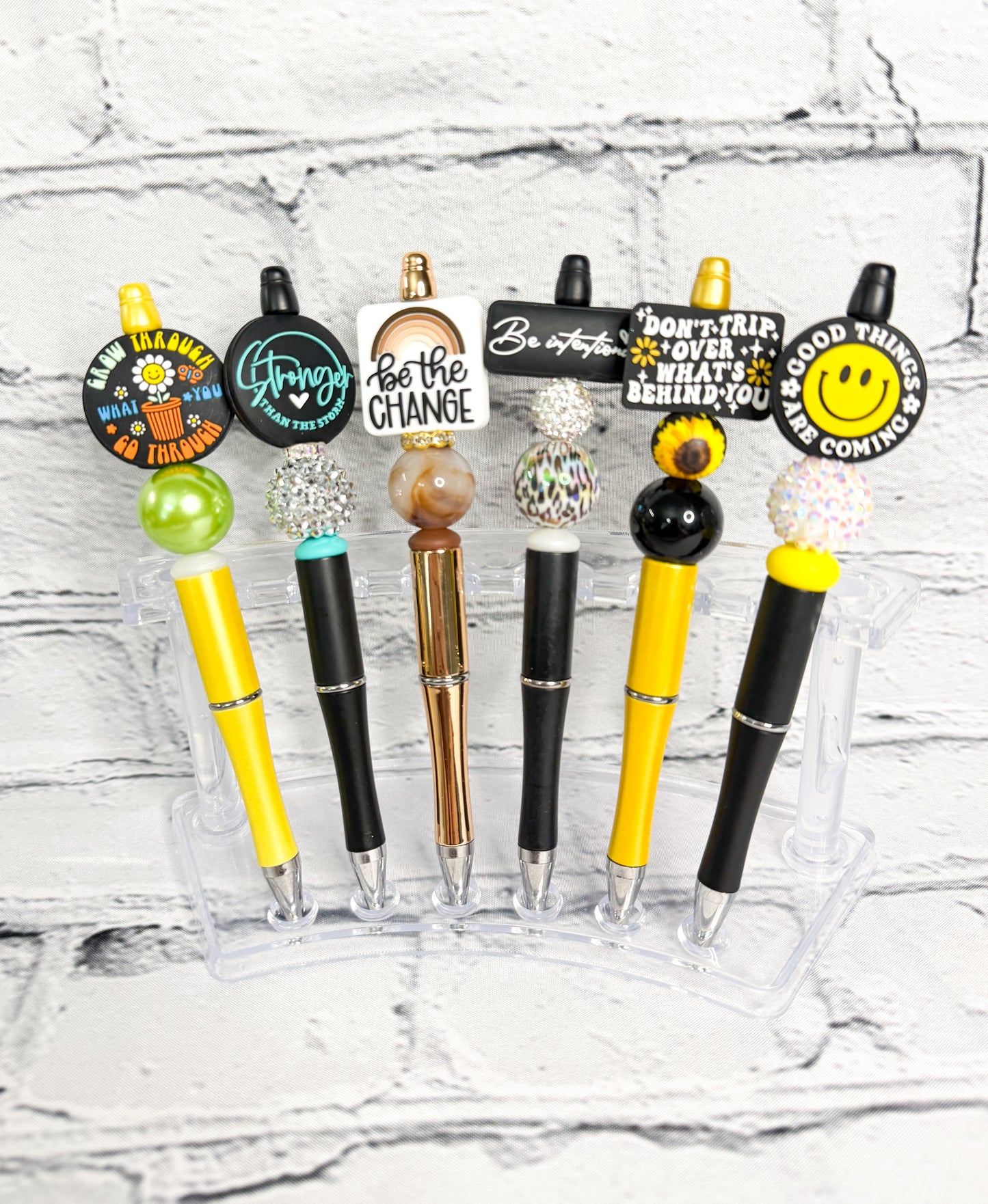 Beaded Pens - Motivational