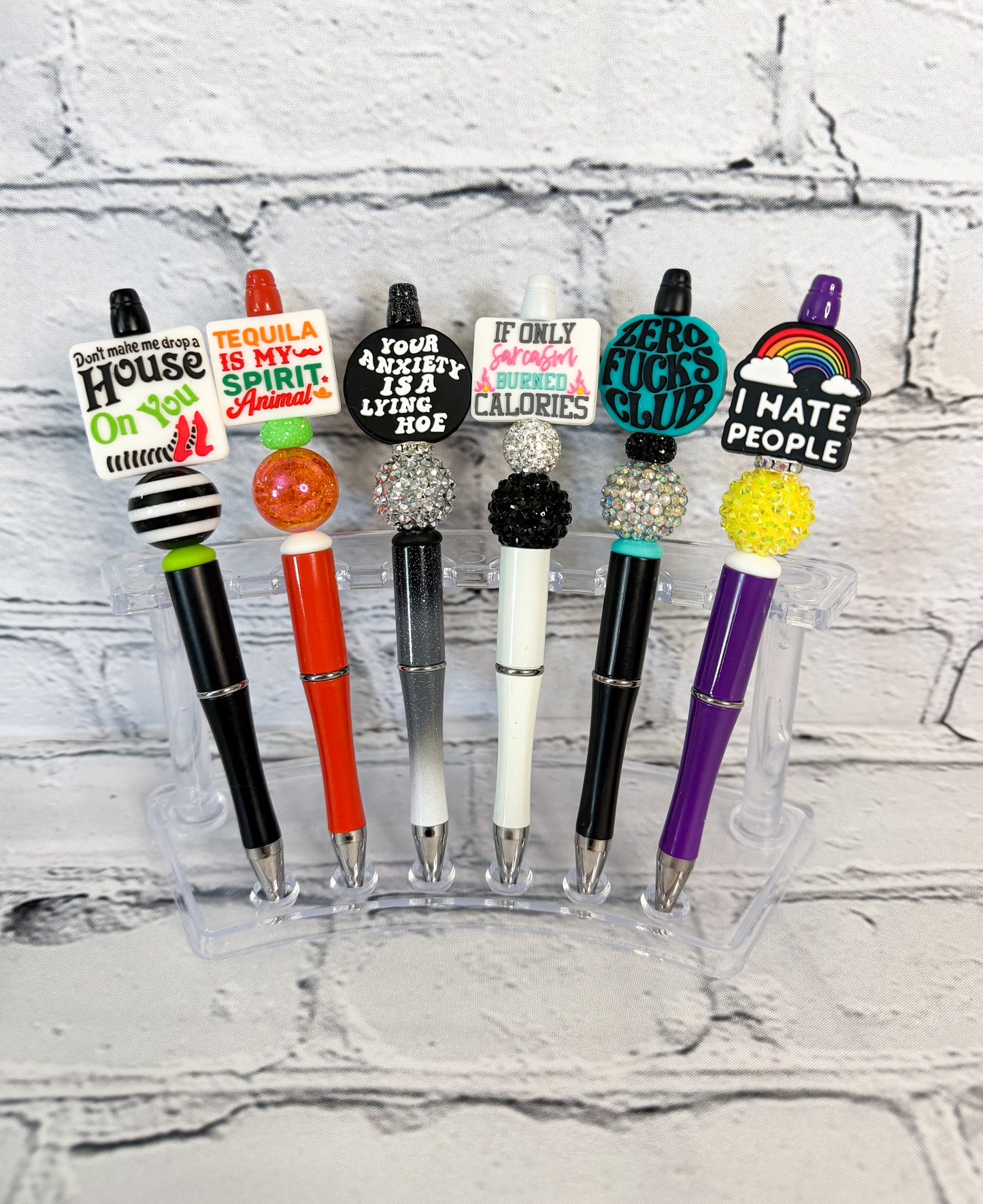 Beaded Pens - Sassy - Snarky - Adult