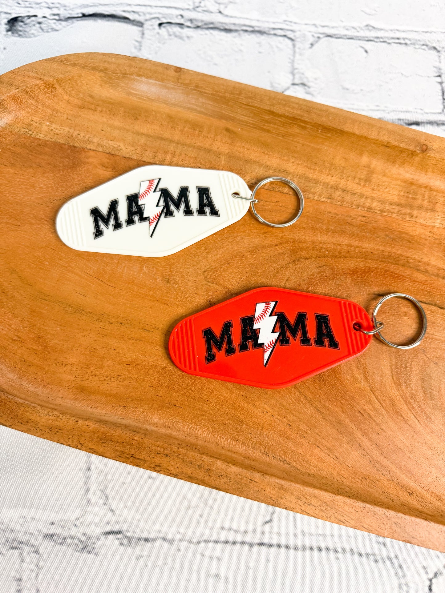 Retro/Vintage Motel Keychain - Mom