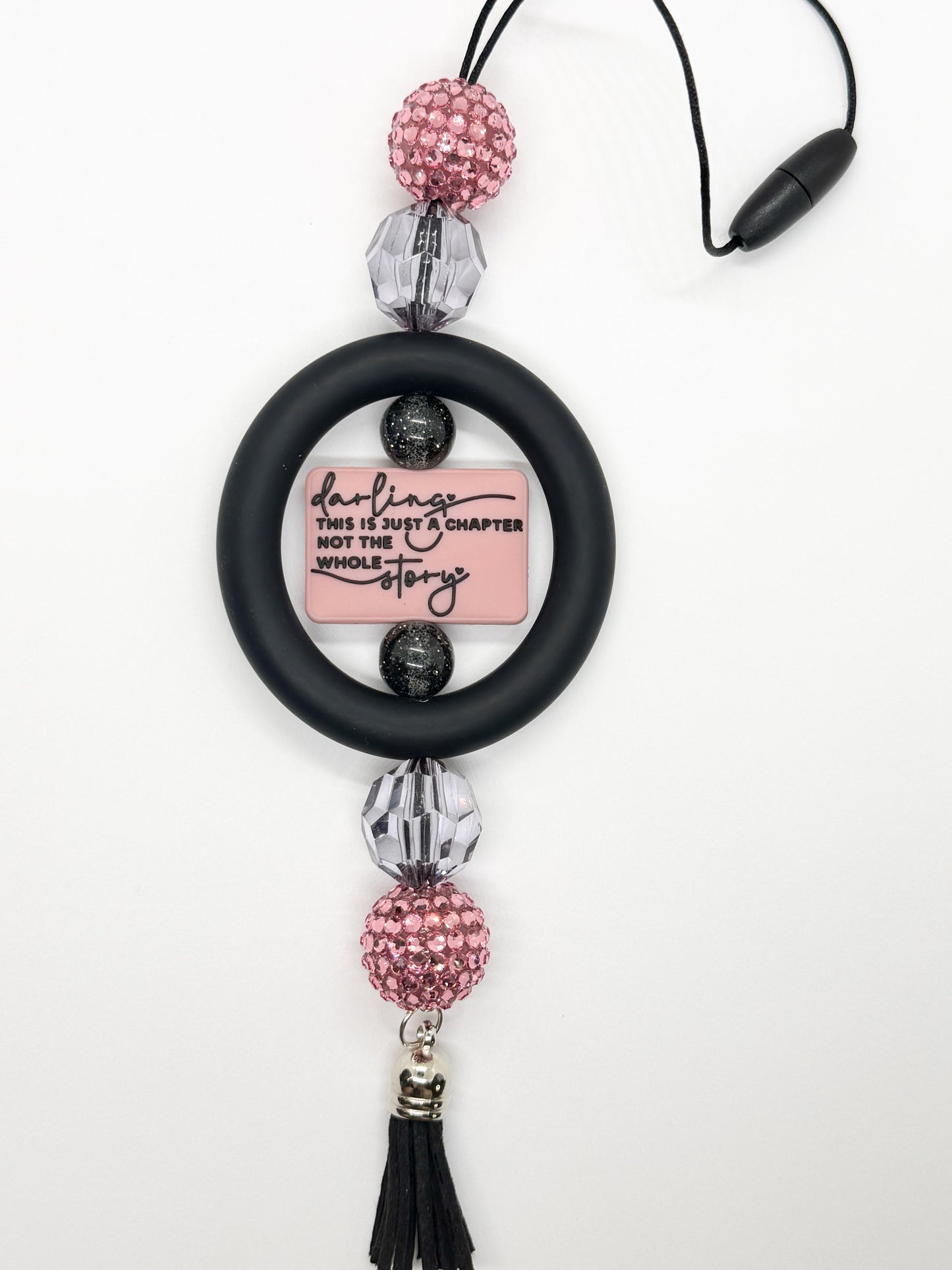 Just a Chapter - CAR CHARM {for Rearview Mirror}
