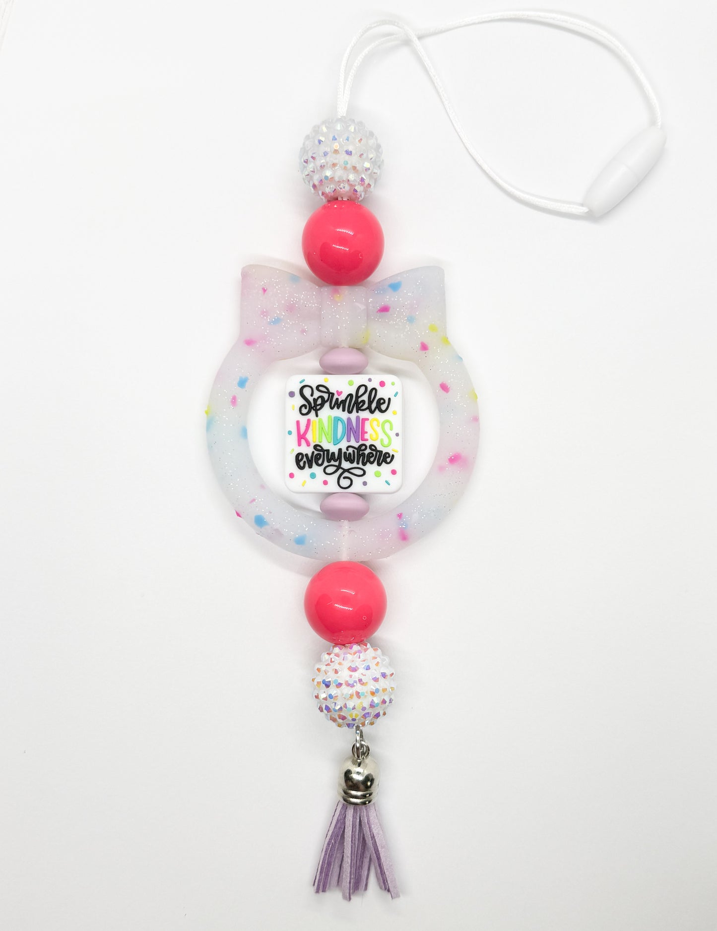 Sprinkle Kindness - CAR CHARM {for Rearview Mirror}