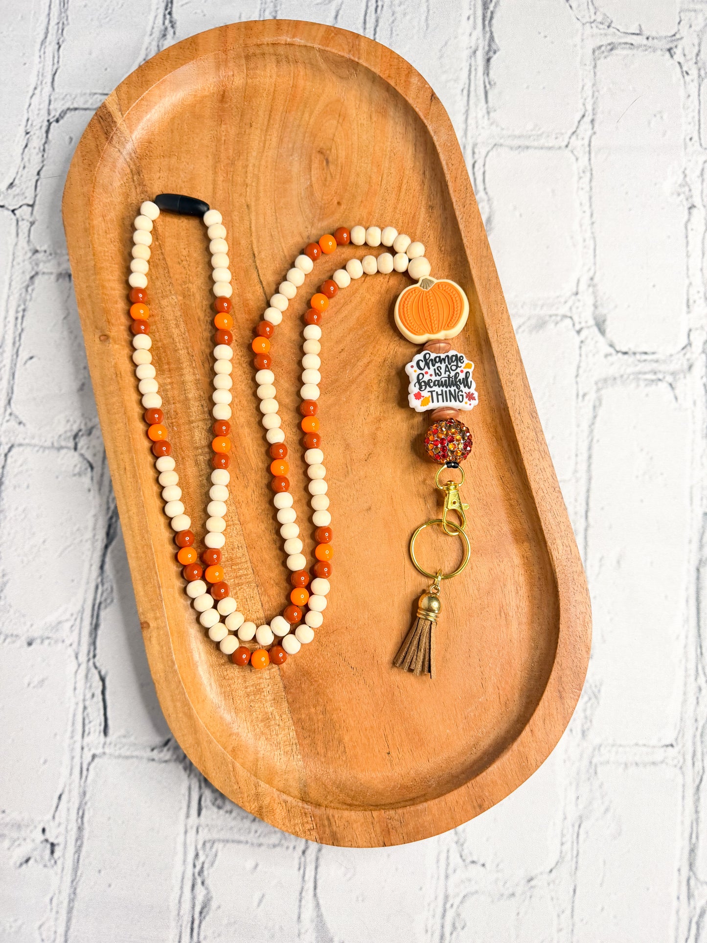 Change - Pumpkin - LANYARD
