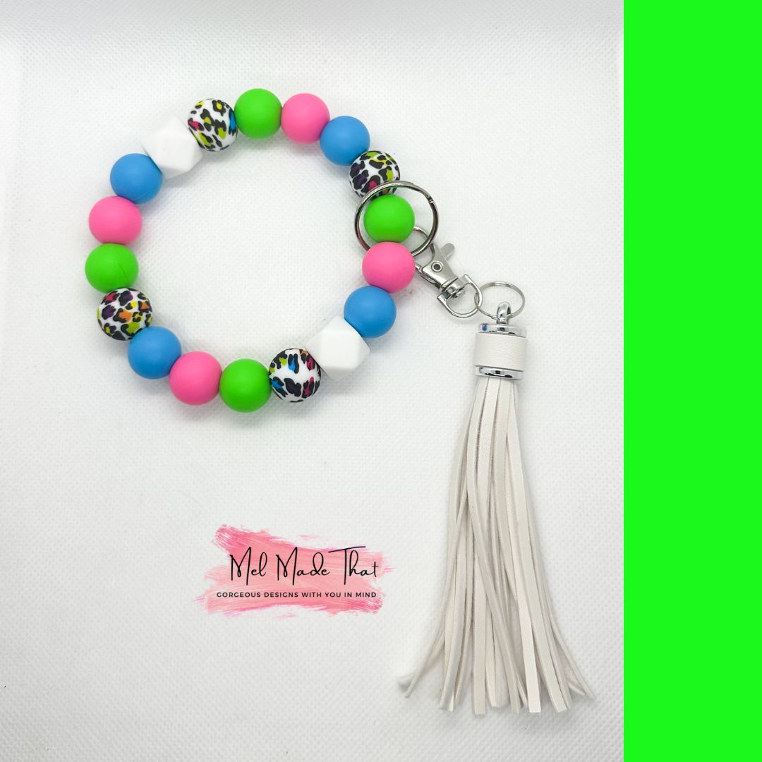 WRISTLET - Neon Leopard Print