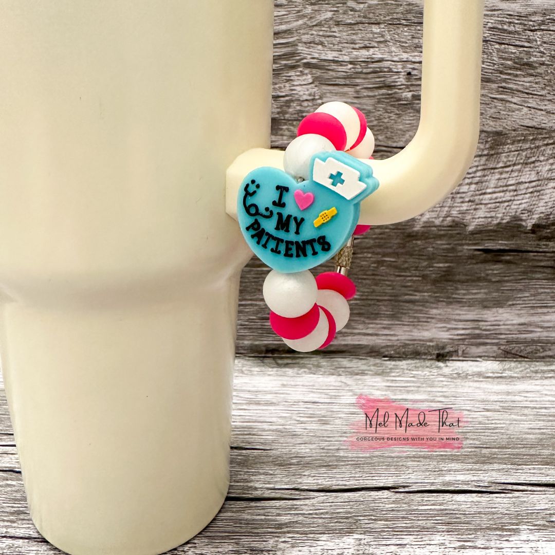 Cup Charm/Luggage Tag - I Love My Patients
