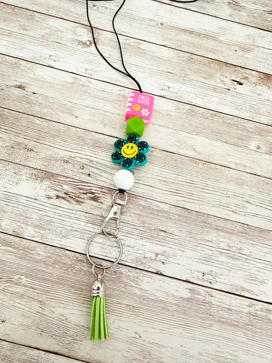 LANYARD - Teacher - Kindergarten with Flower