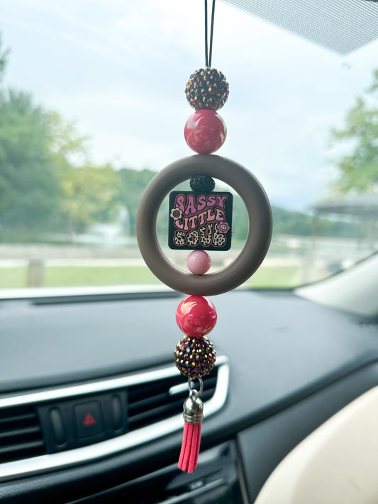 CAR CHARM - Sassy Little Soul {for Rearview Mirror}