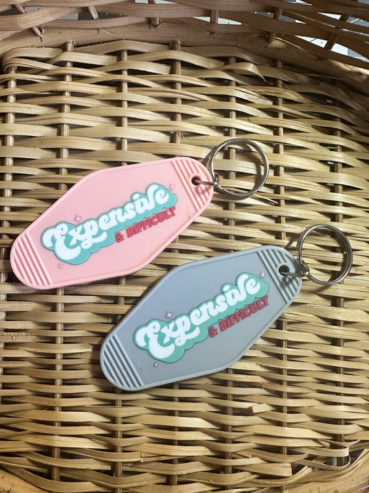 Retro/Vintage Motel Keychain - Expensive & Difficult