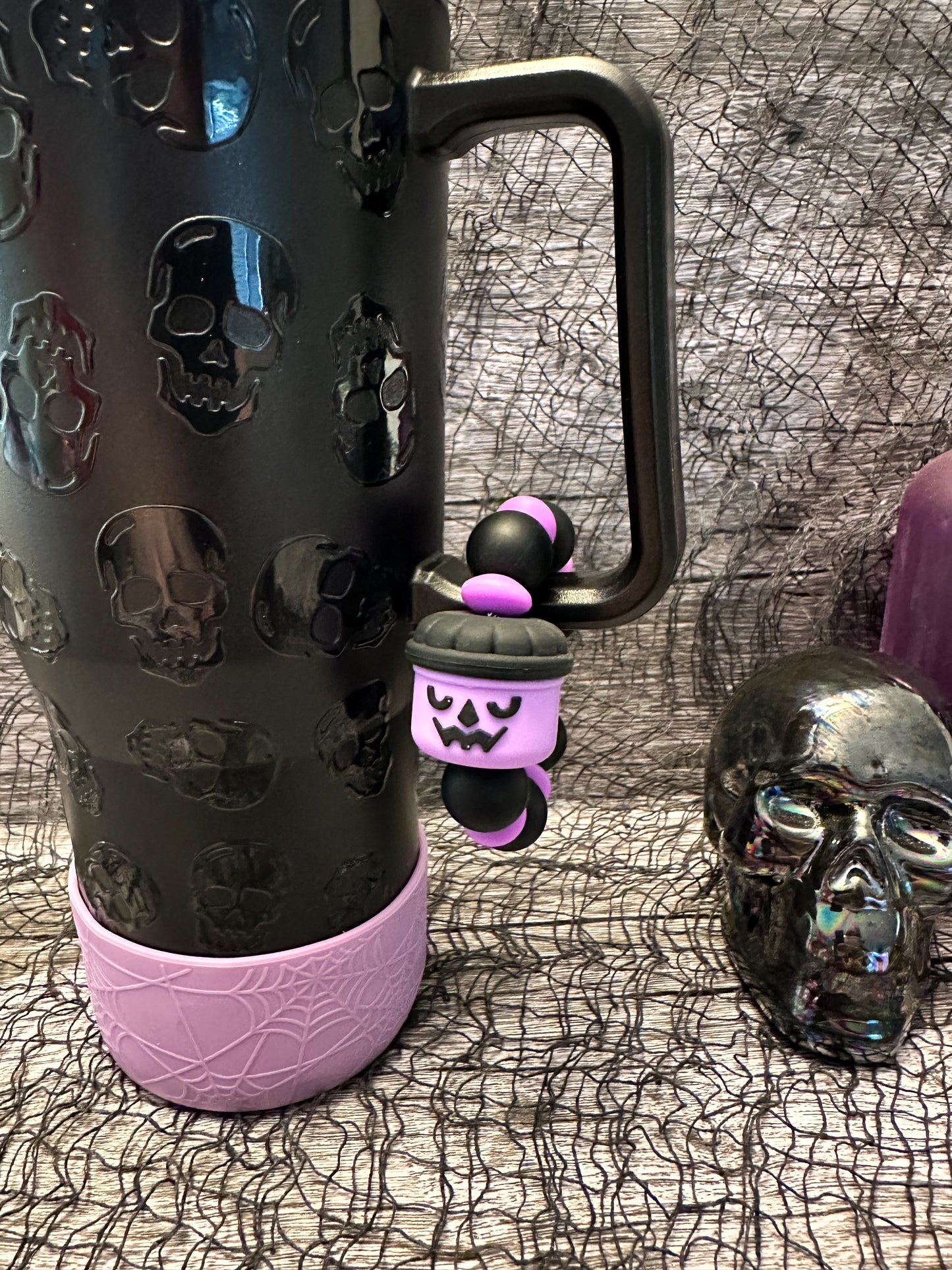 Halloween Treat Pail - Tumbler Accessory Set