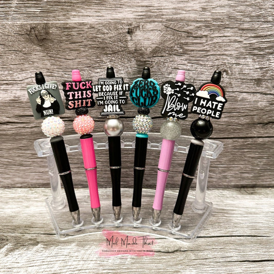 Beaded Pens - Sassy - Snarky - Adult