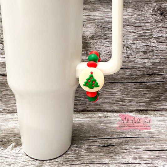 Christmas Cookie Cup Charm/Luggage Tag