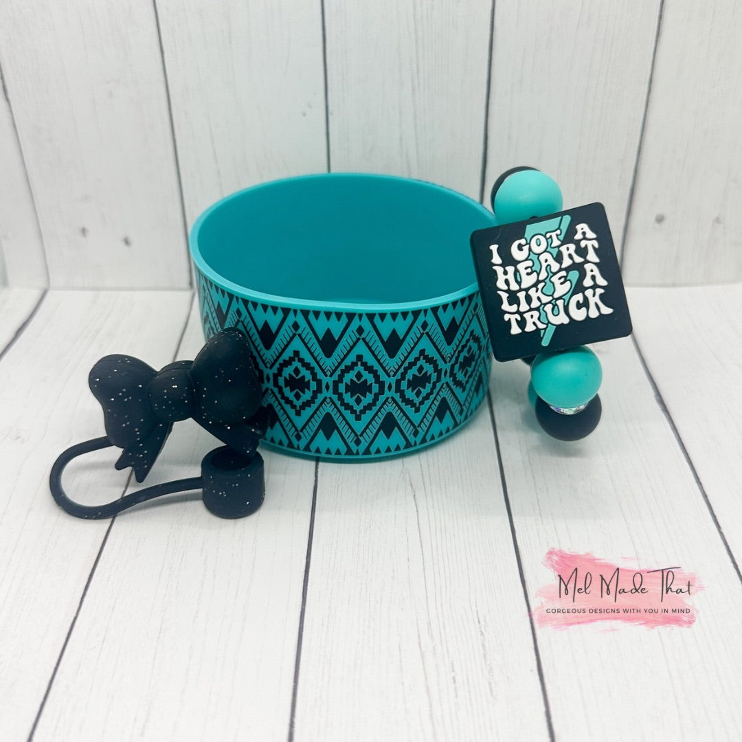 Heart Like a Truck Tumbler Accessories